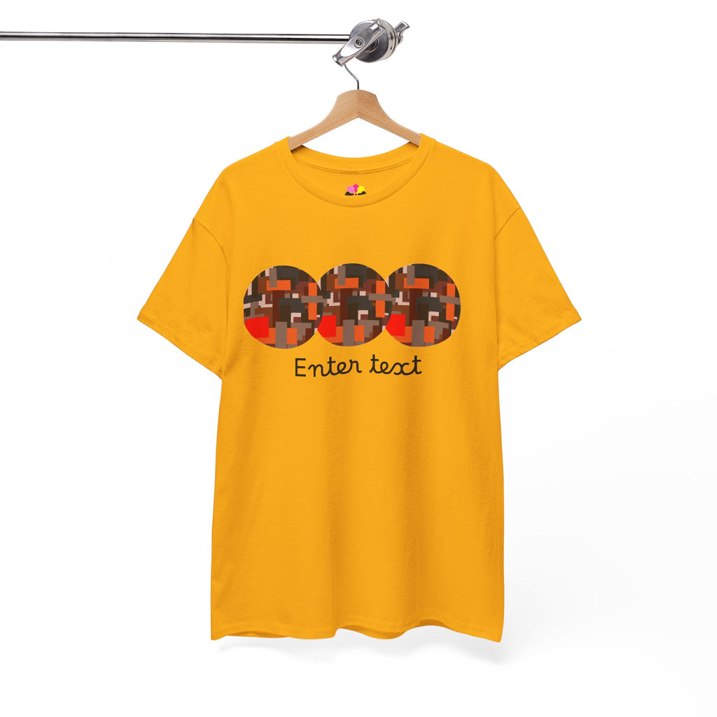 Circle Story — Geometric Graphic T-Shirt