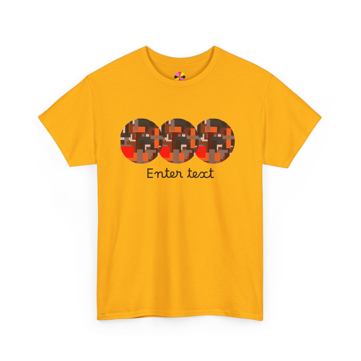 Circle Story — Geometric Graphic T-Shirt