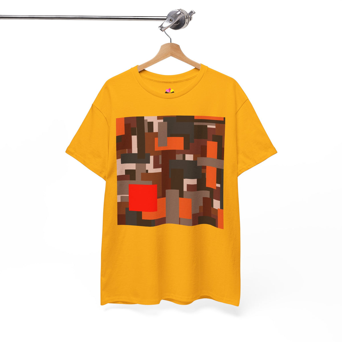 Scarlet Structure — Unisex Heavy Cotton T-Shirt