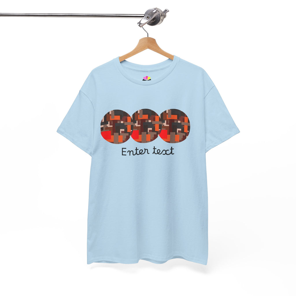 Circle Story — Geometric Graphic T-Shirt