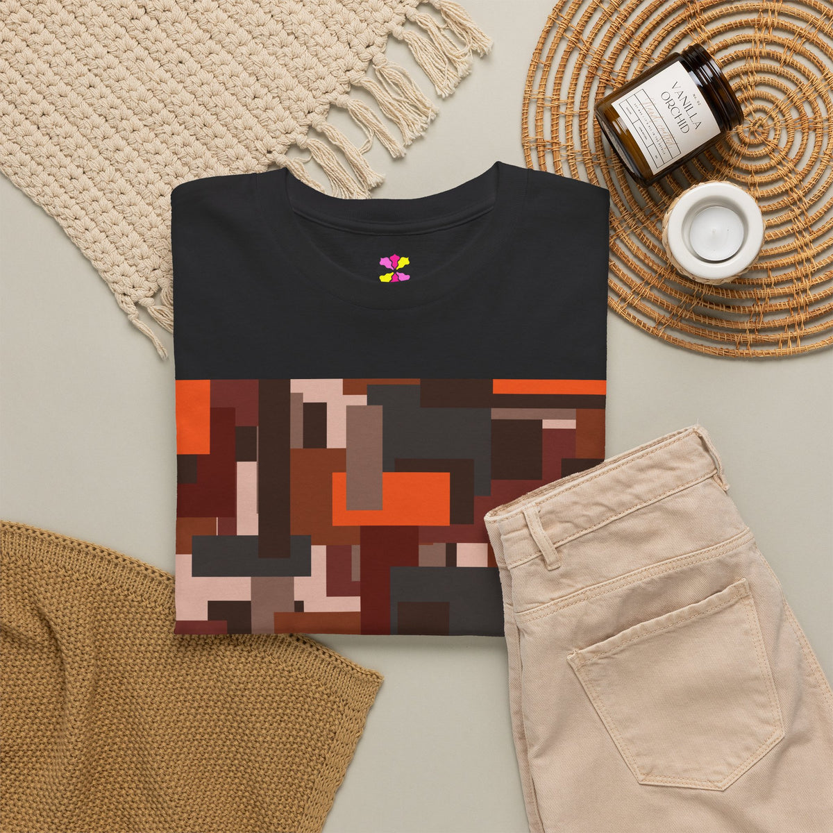 Scarlet Structure — Unisex Heavy Cotton T-Shirt