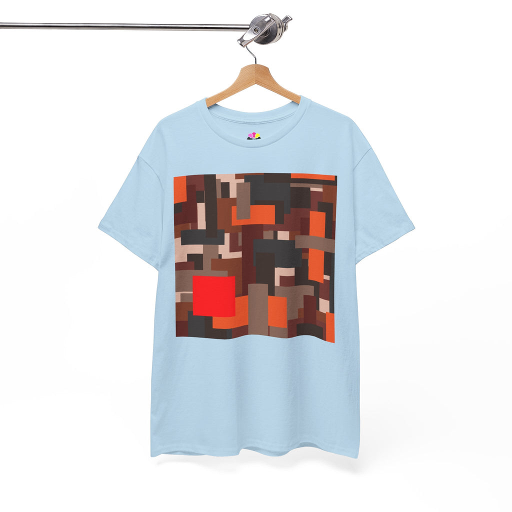 Scarlet Structure — Unisex Heavy Cotton T-Shirt