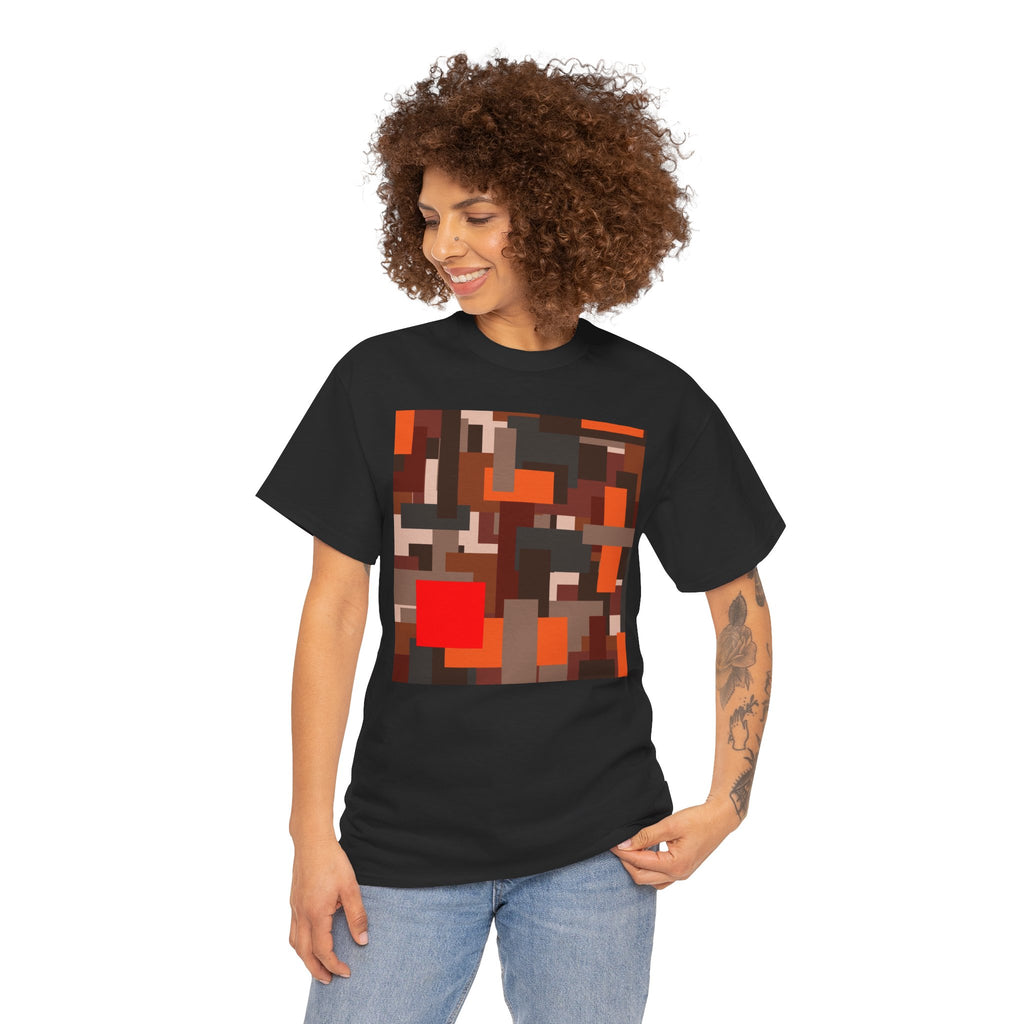 Scarlet Structure — Unisex Heavy Cotton T-Shirt