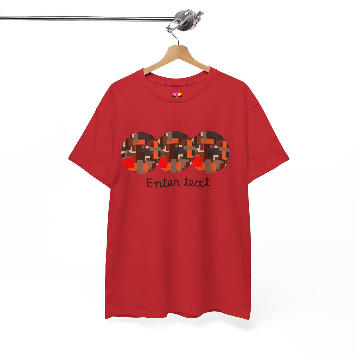 Circle Story — Geometric Graphic T-Shirt