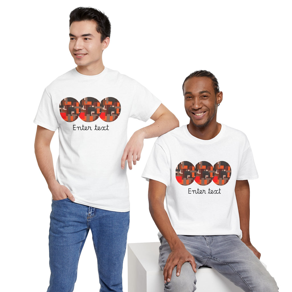 Circle Story — Geometric Graphic T-Shirt