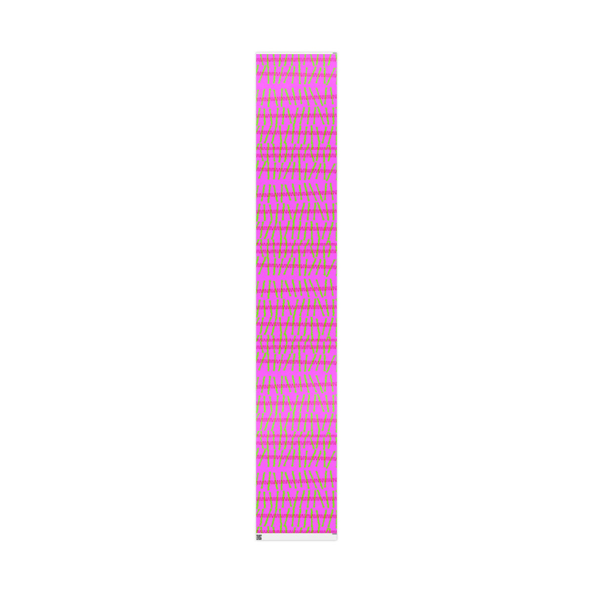 Ribbon Rhythm — Lime Laugh Wrapping Paper Roll
