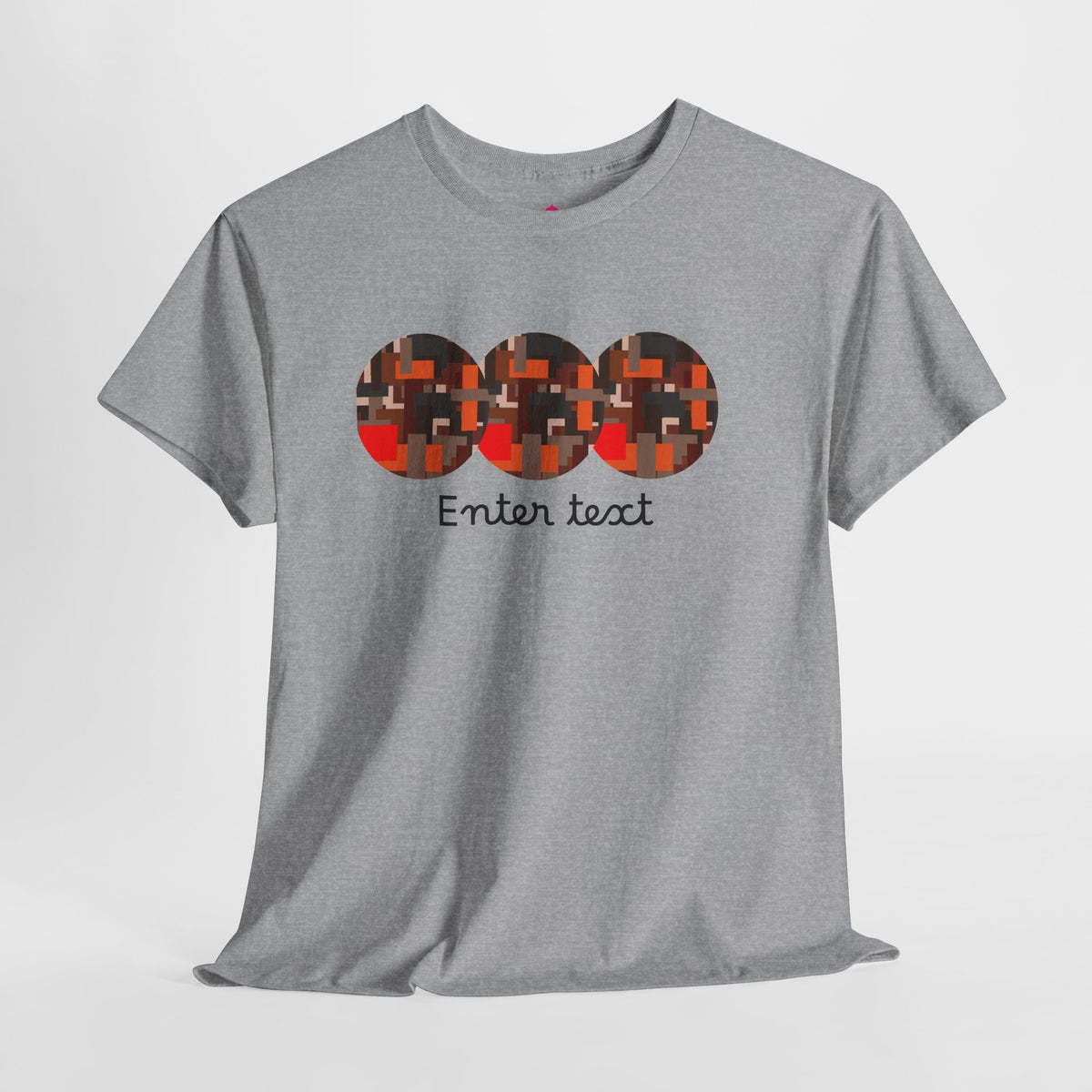 Circle Story — Geometric Graphic T-Shirt
