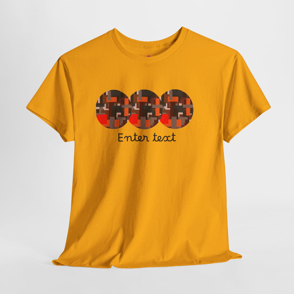 Circle Story — Geometric Graphic T-Shirt