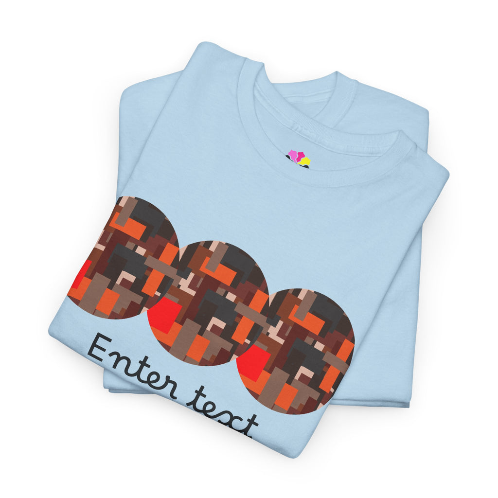 Circle Story — Geometric Graphic T-Shirt