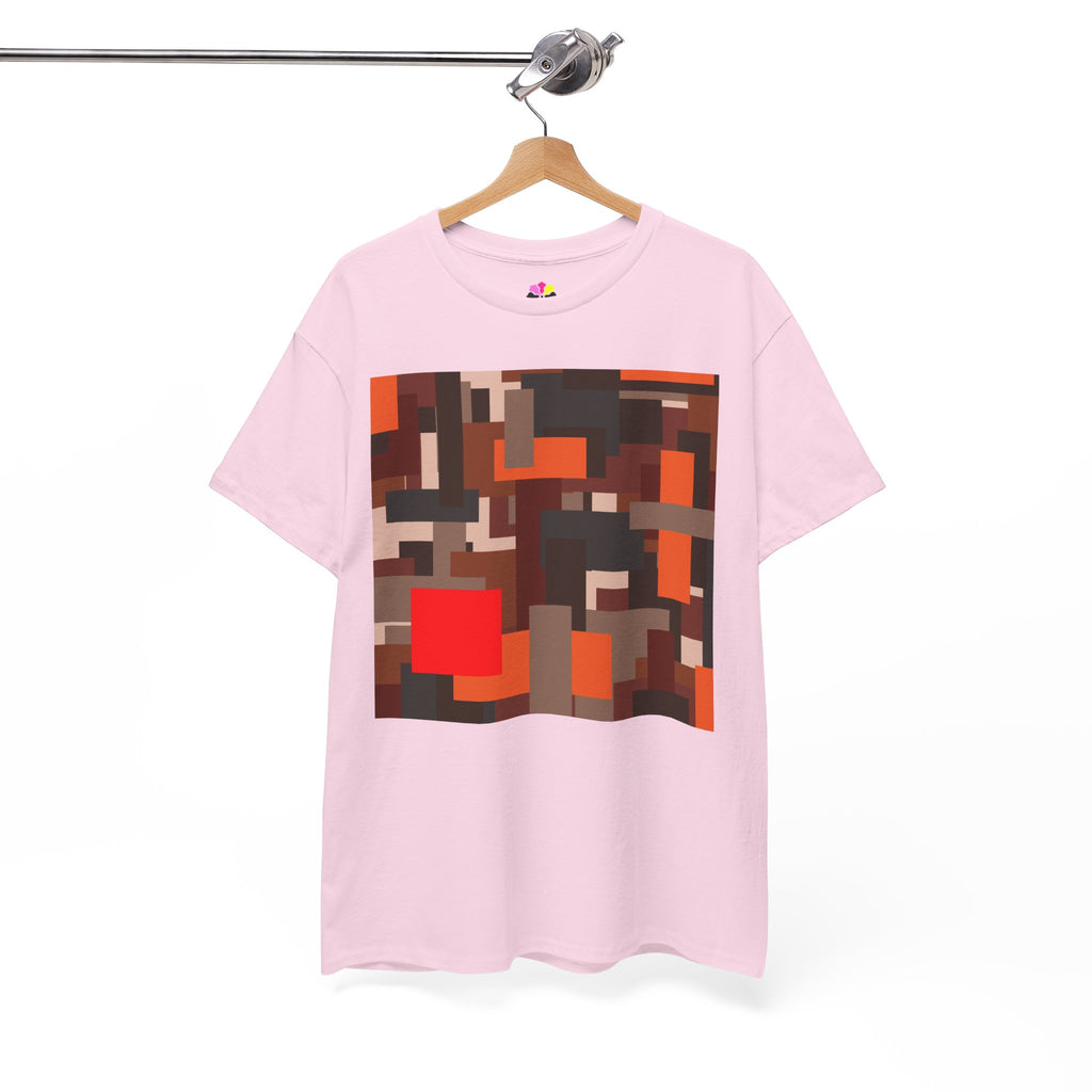 Scarlet Structure — Unisex Heavy Cotton T-Shirt