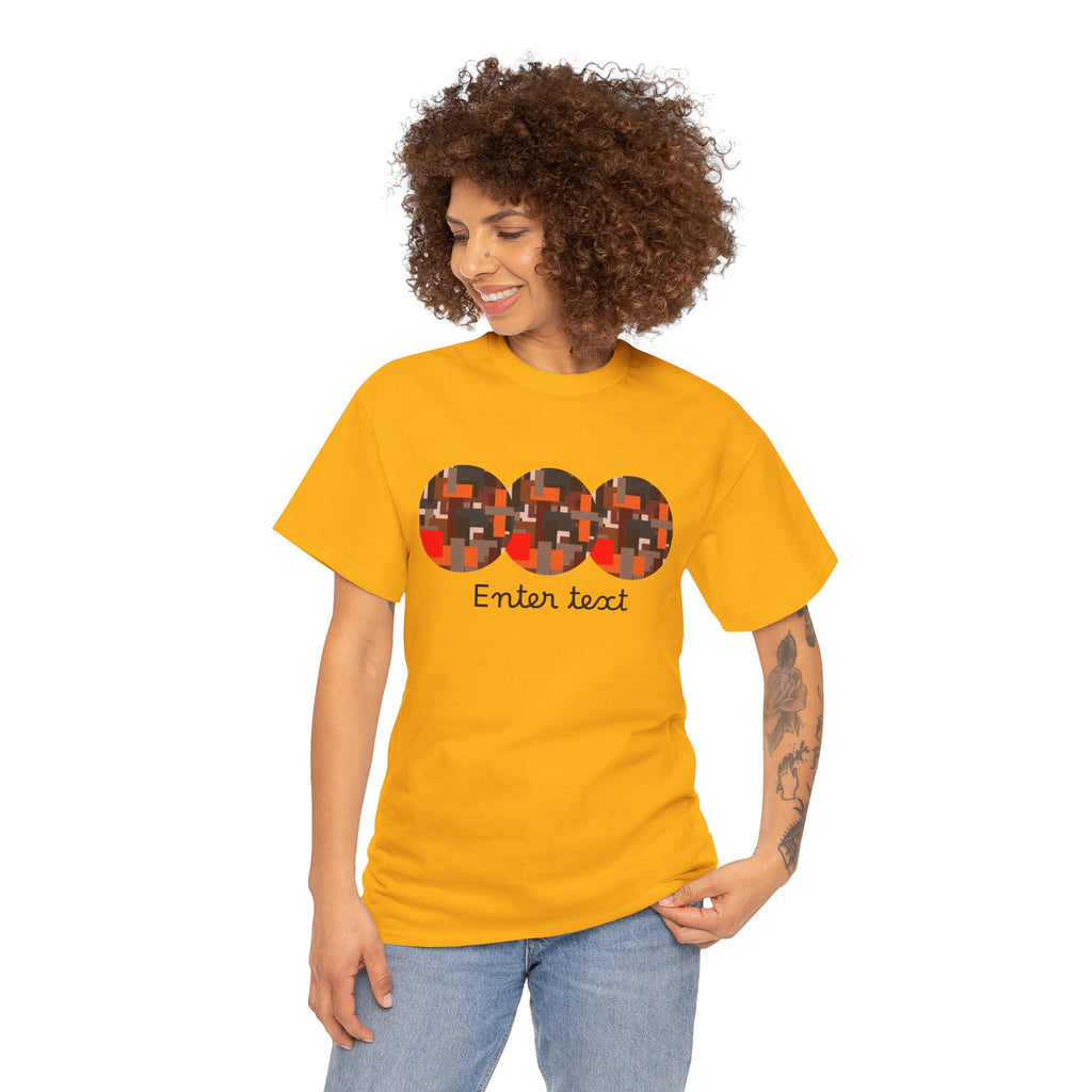 Circle Story — Geometric Graphic T-Shirt
