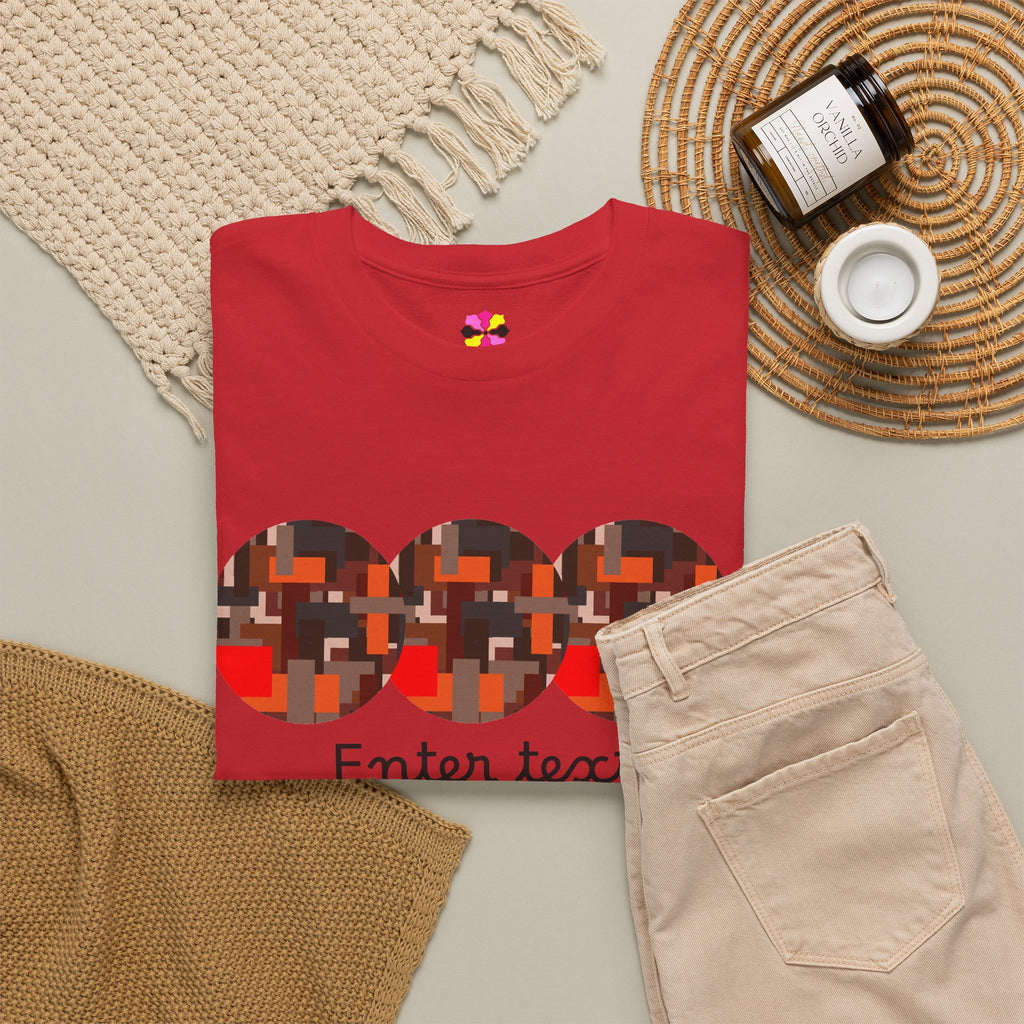 Circle Story — Geometric Graphic T-Shirt