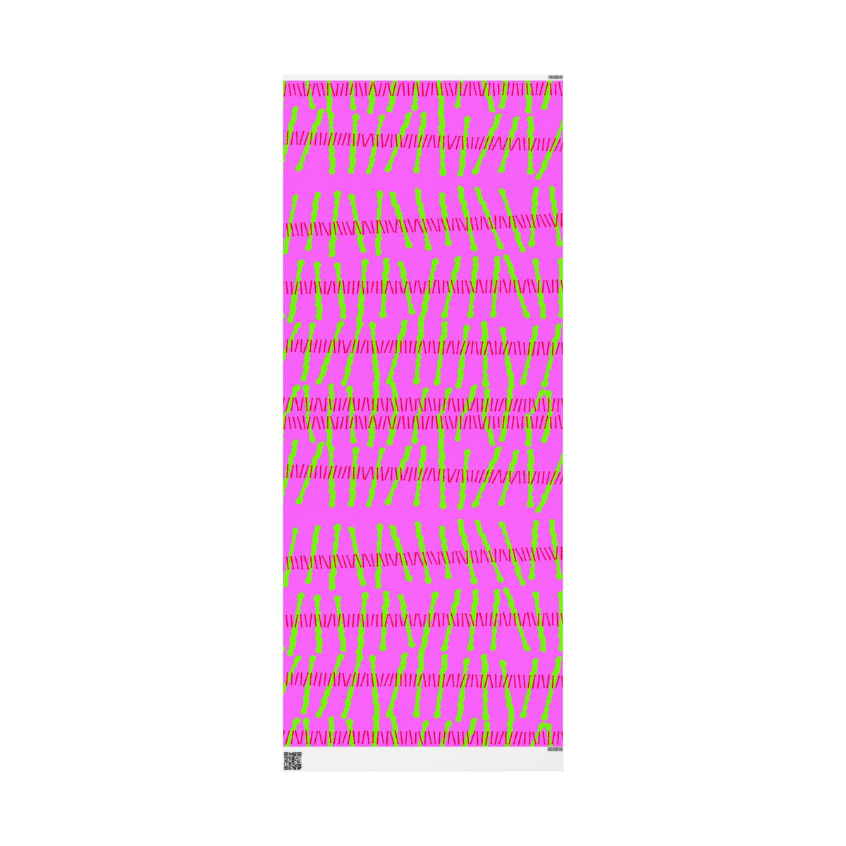 Ribbon Rhythm — Lime Laugh Wrapping Paper Roll