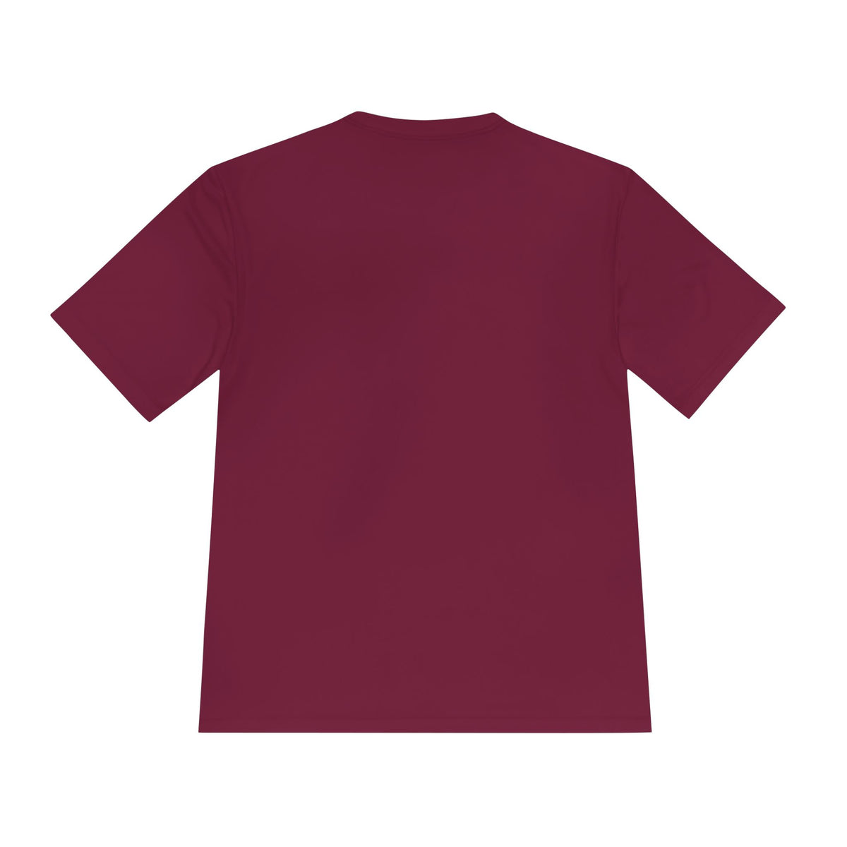 Scarlet Structure — Plum Pixel Graphic T-Shirt