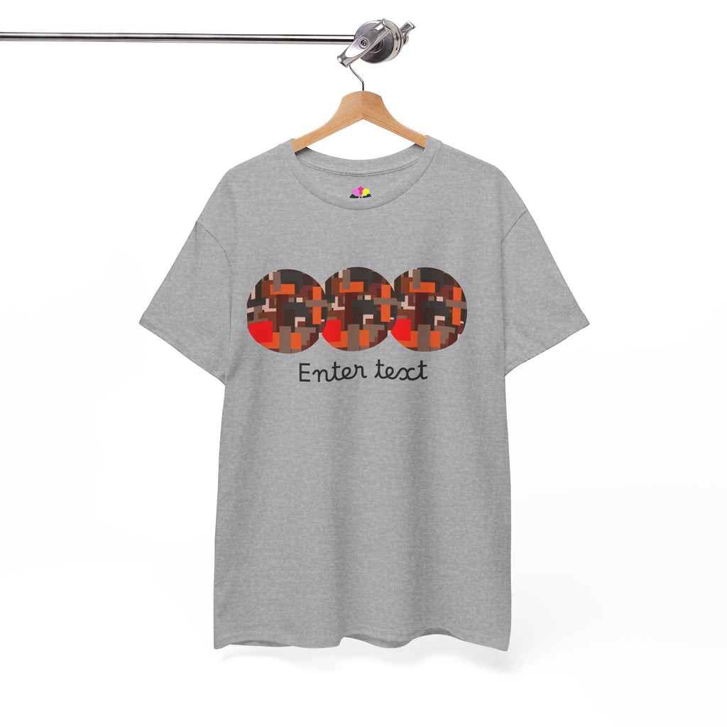 Circle Story — Geometric Graphic T-Shirt