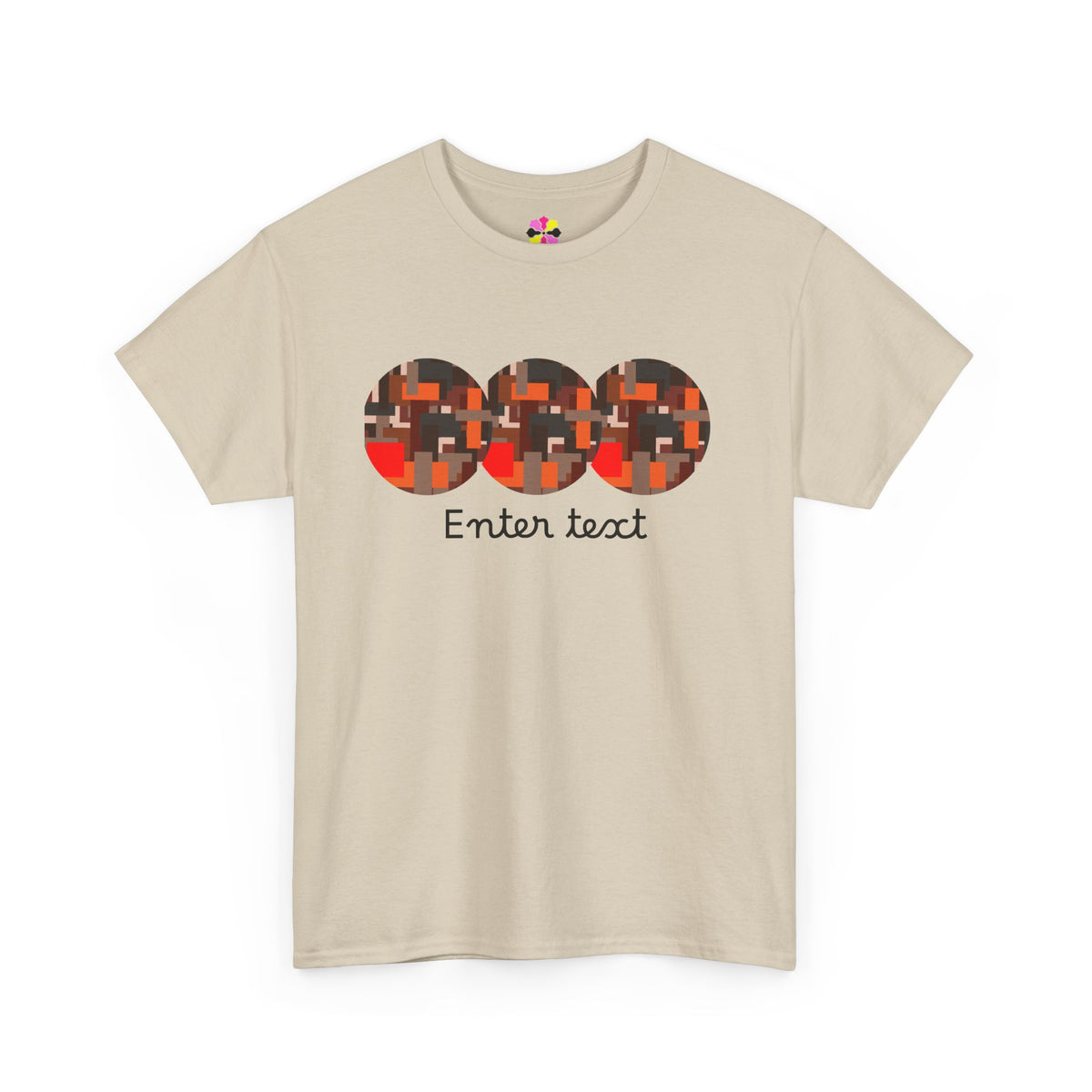 Circle Story — Geometric Graphic T-Shirt