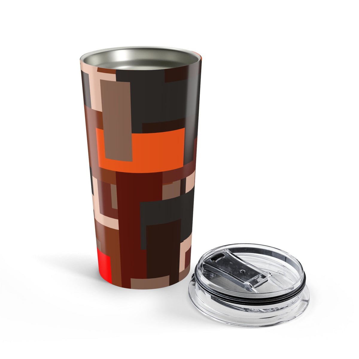 Scarlet Structure — Stainless Steel Tumbler (20oz)