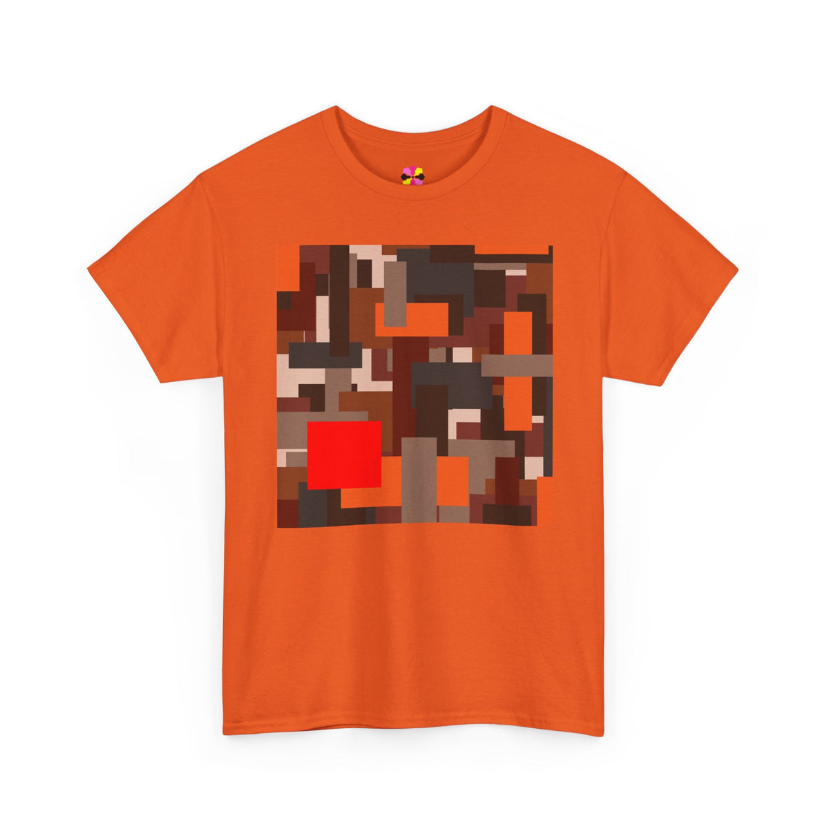Scarlet Structure — Unisex Heavy Cotton T-Shirt
