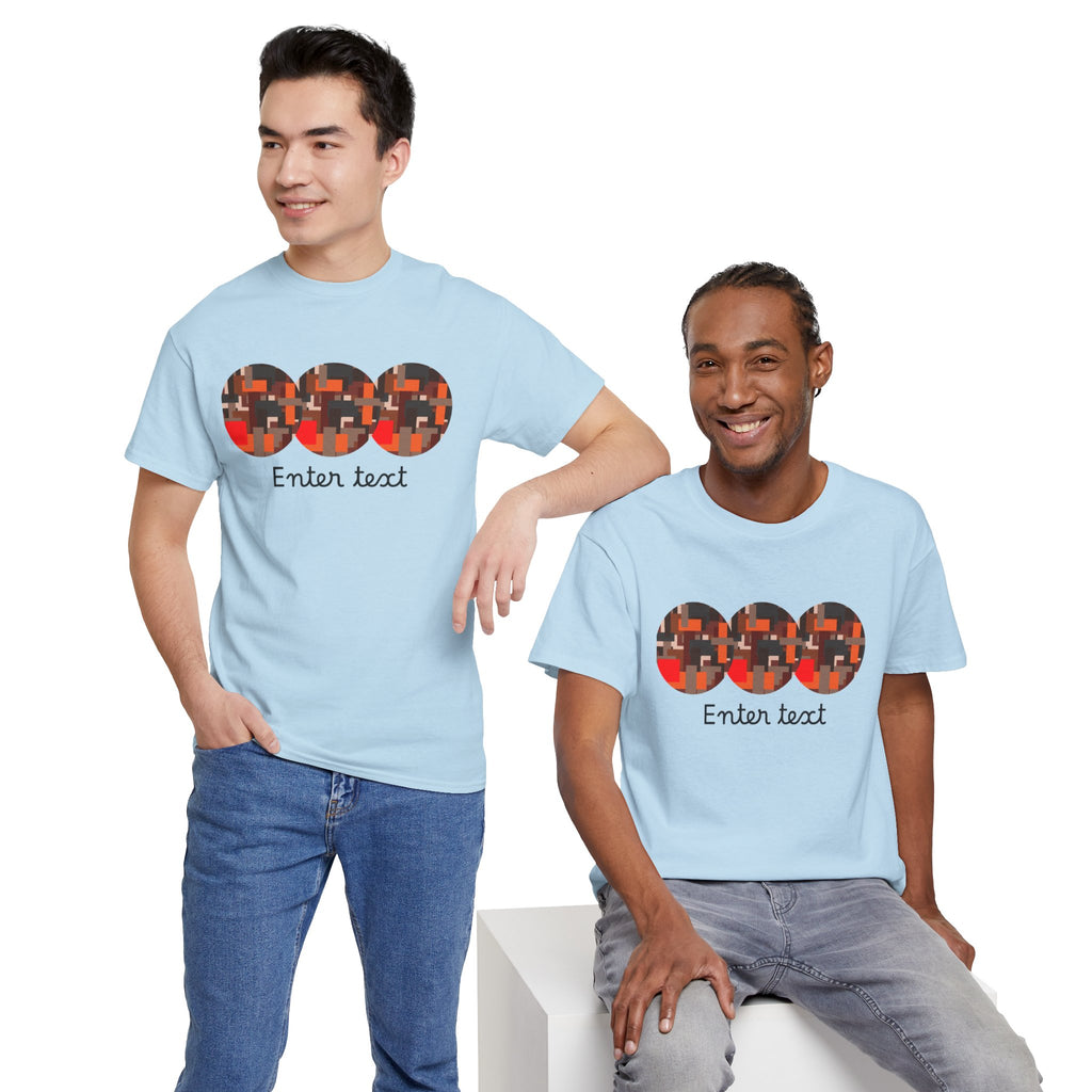 Circle Story — Geometric Graphic T-Shirt