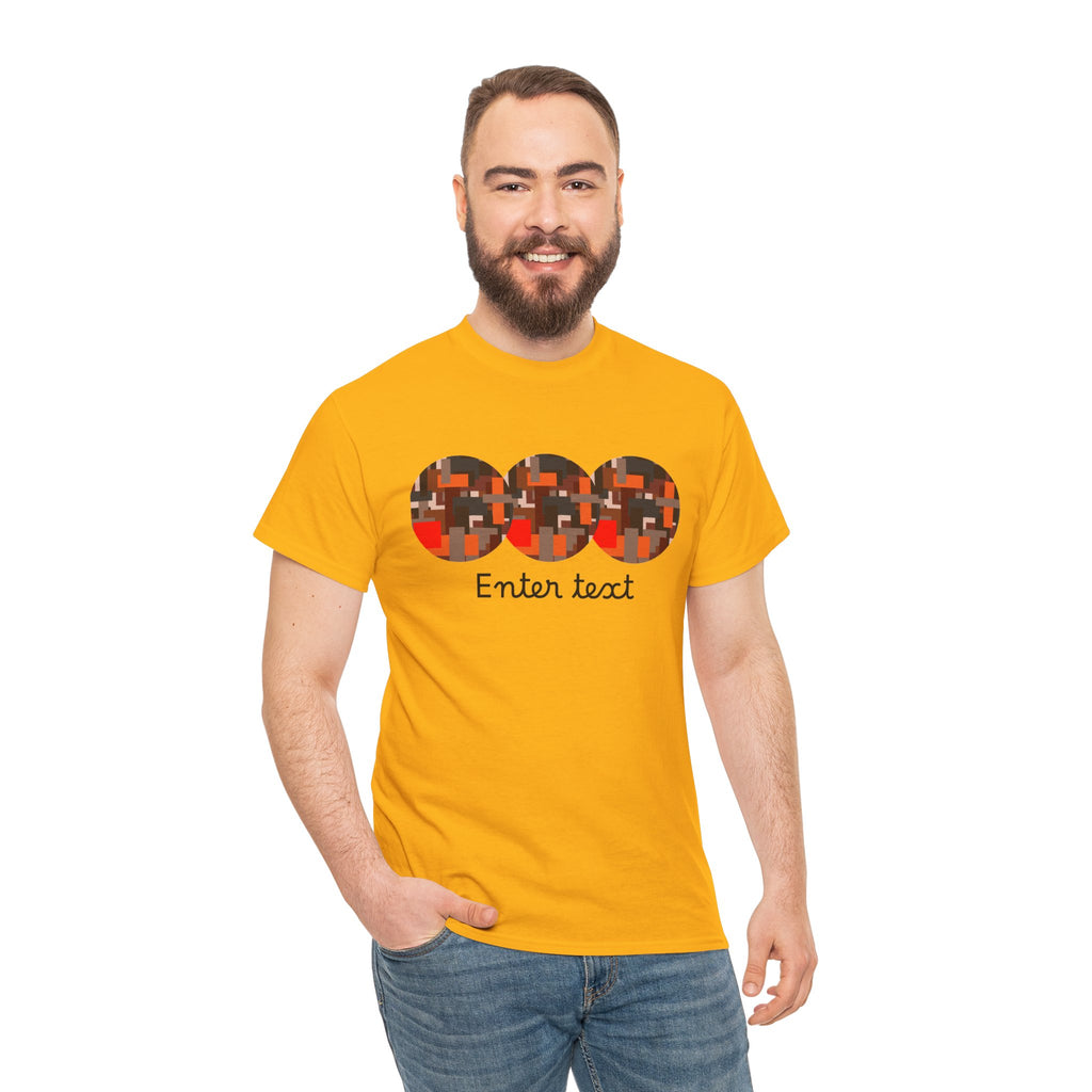 Circle Story — Geometric Graphic T-Shirt