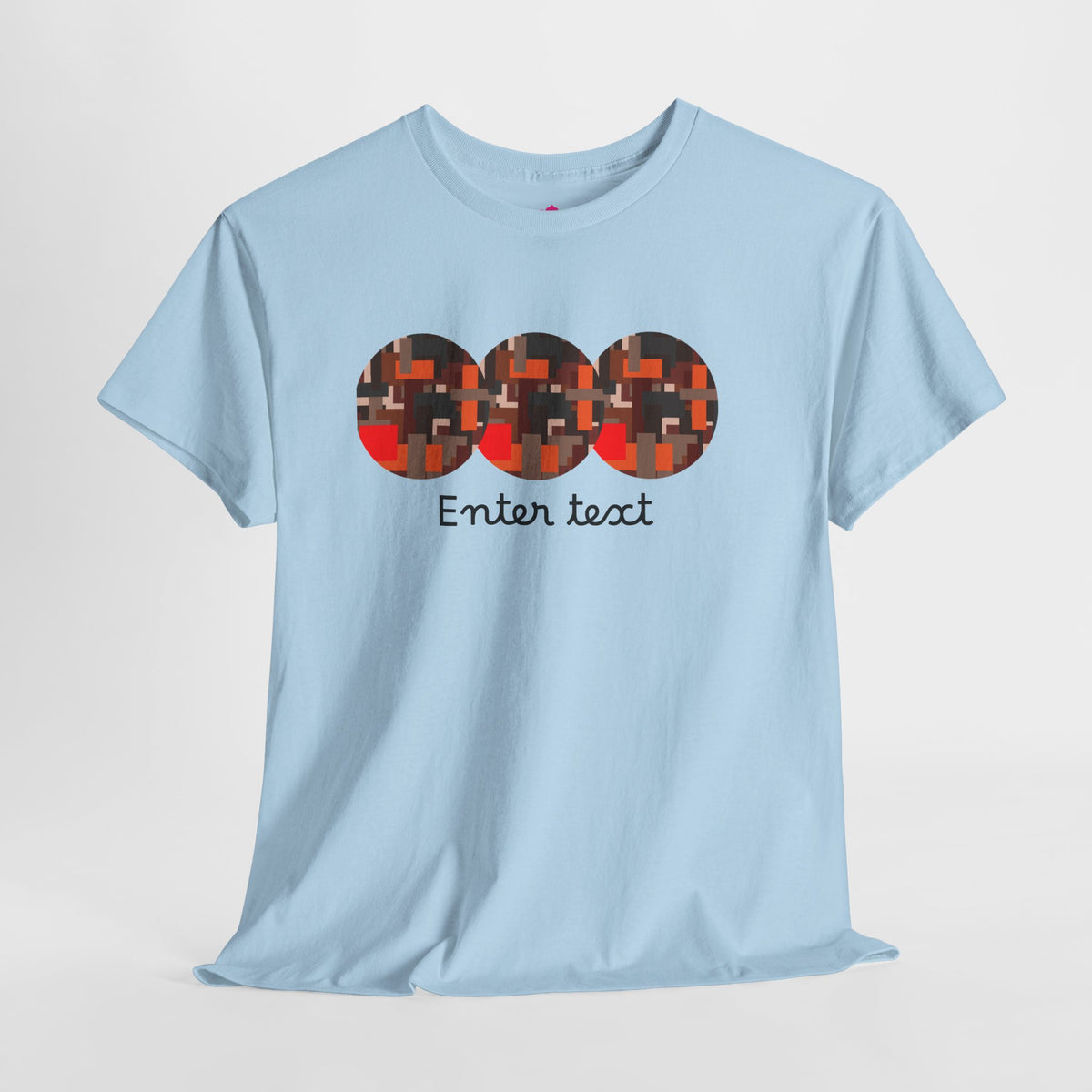 Circle Story — Geometric Graphic T-Shirt