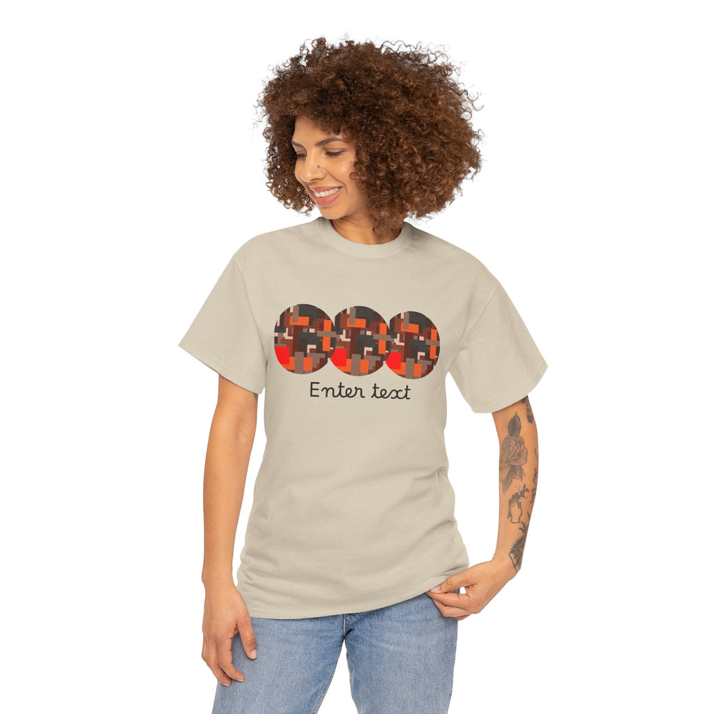 Circle Story — Geometric Graphic T-Shirt