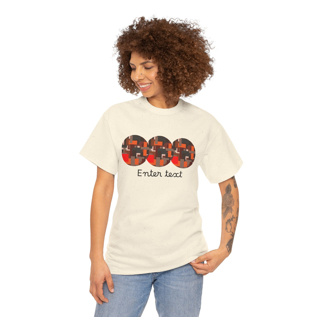 Circle Story — Geometric Graphic T-Shirt