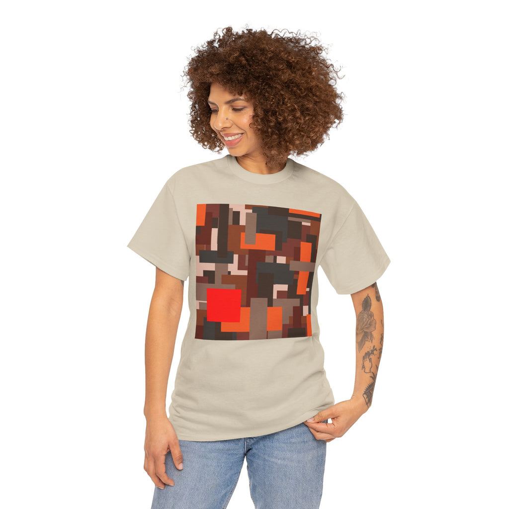Scarlet Structure — Unisex Heavy Cotton T-Shirt