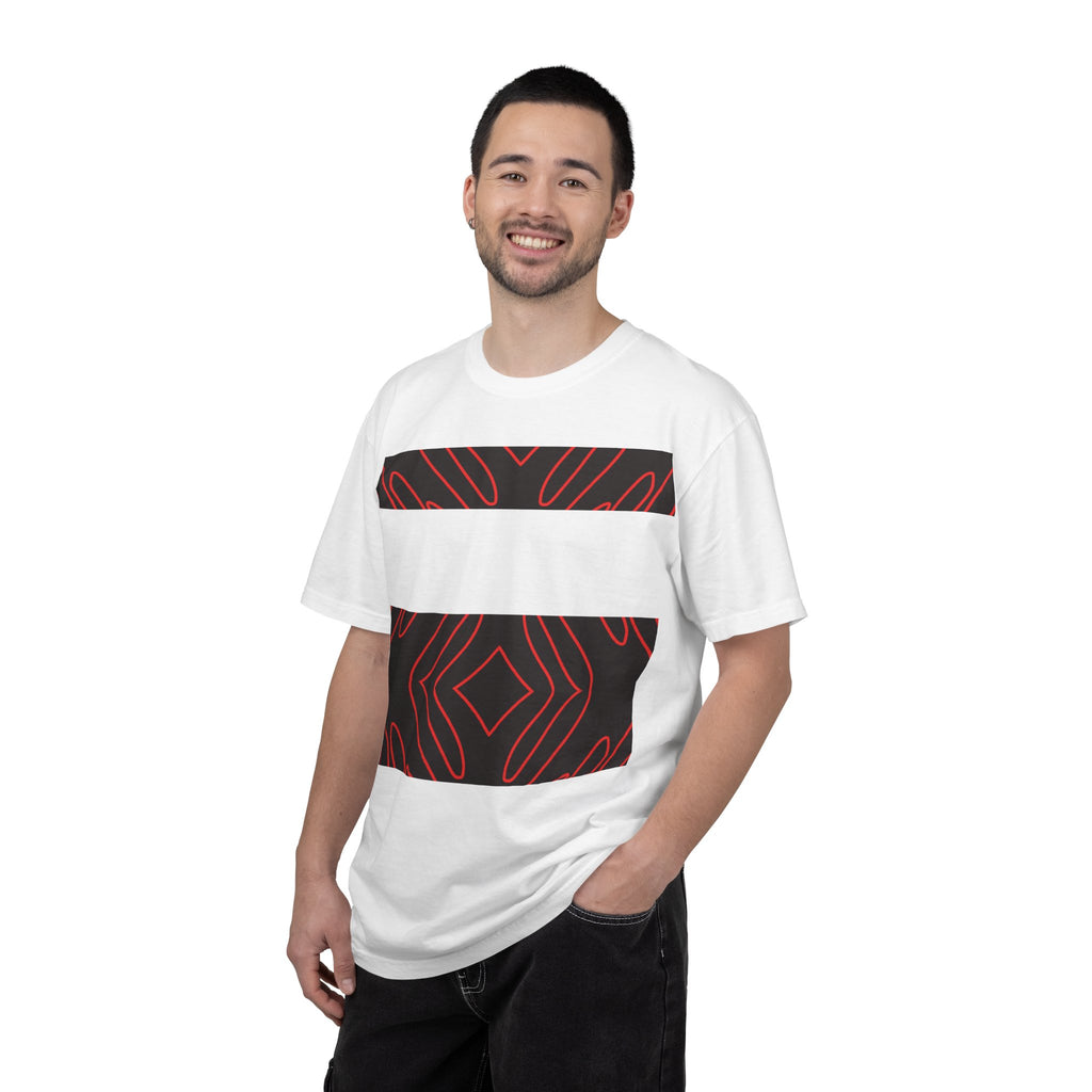 Crimson Current — Scarlet Shadow Garment-Dyed T-Shirt