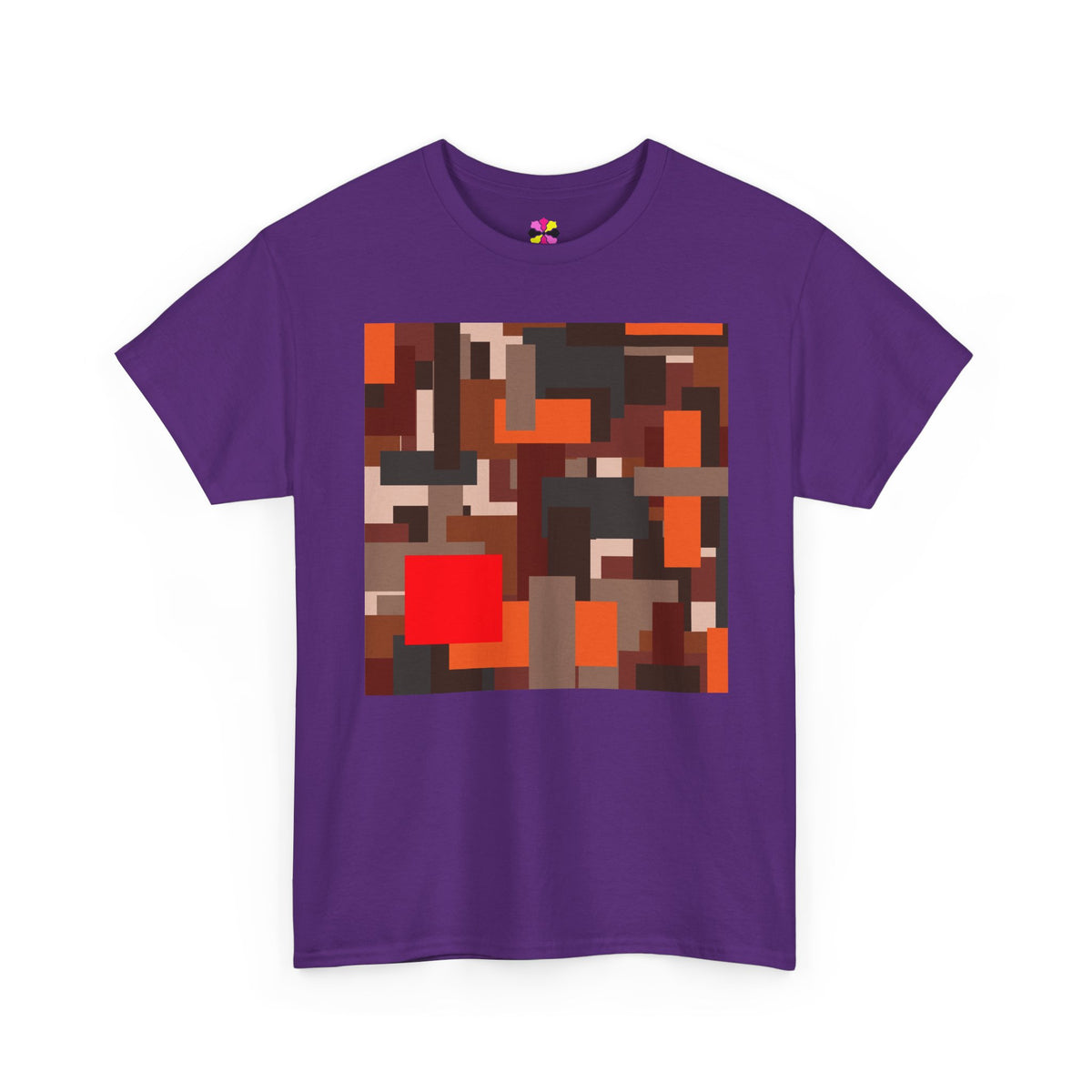 Scarlet Structure — Unisex Heavy Cotton T-Shirt