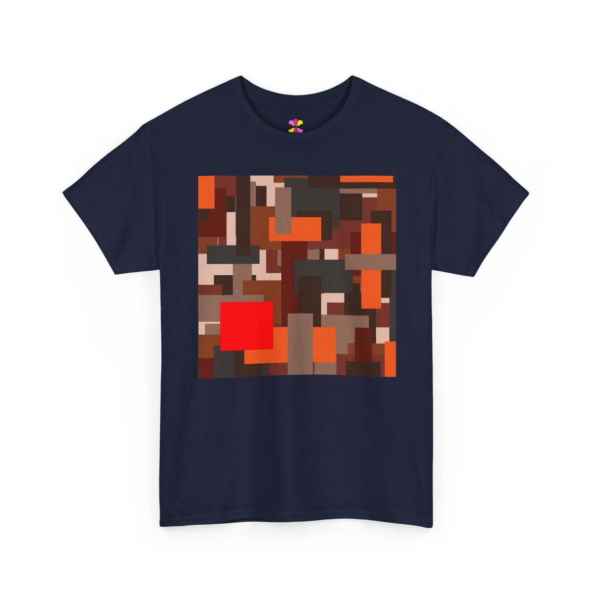 Scarlet Structure — Unisex Heavy Cotton T-Shirt