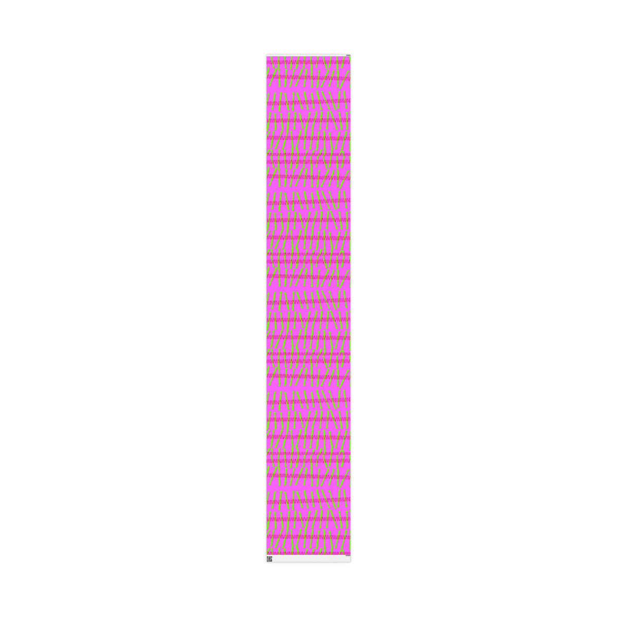 Ribbon Rhythm — Lime Laugh Wrapping Paper Roll