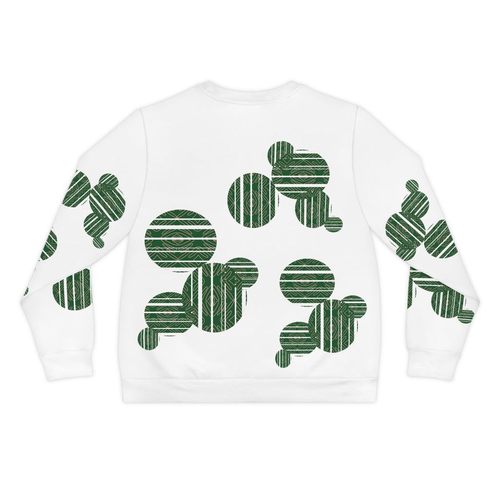 Clover Cadence — Meadow Muse All-Over Print Sweatshirt