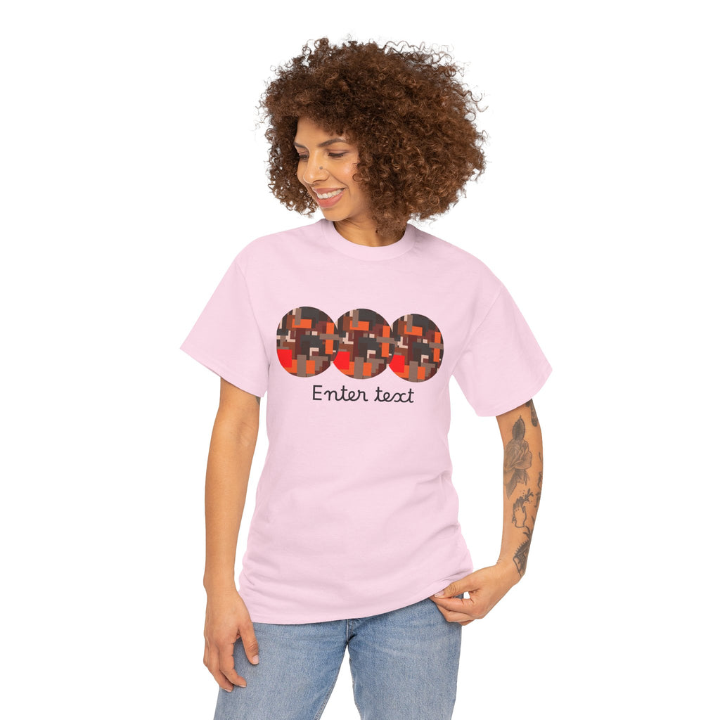 Circle Story — Geometric Graphic T-Shirt