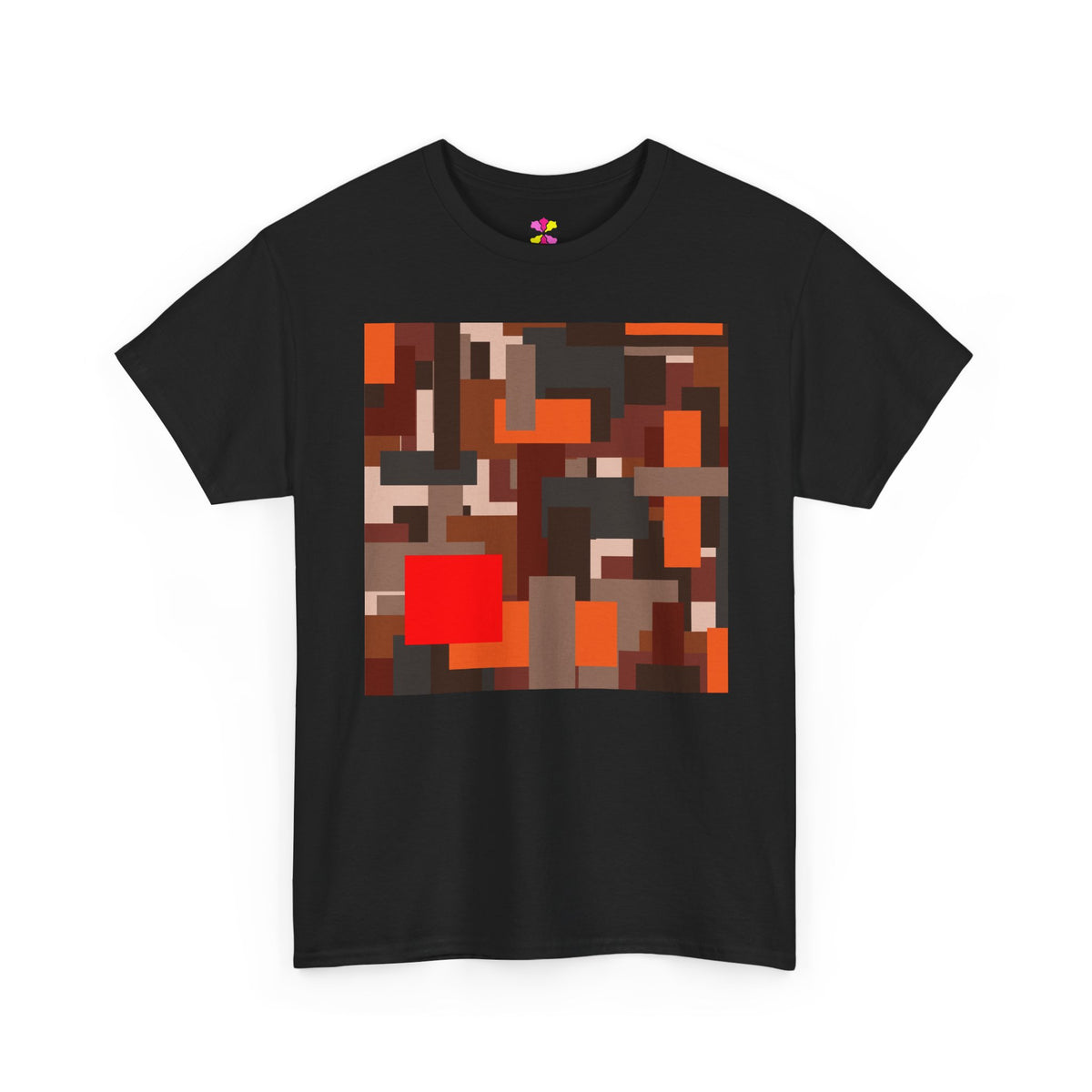 Scarlet Structure — Unisex Heavy Cotton T-Shirt