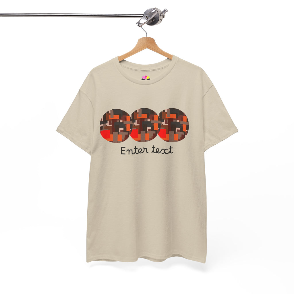 Circle Story — Geometric Graphic T-Shirt