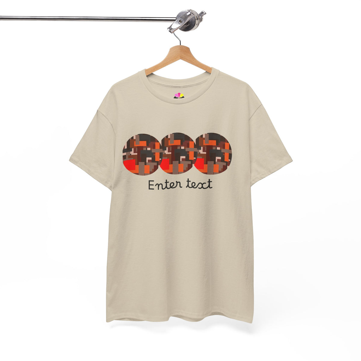 Circle Story — Geometric Graphic T-Shirt