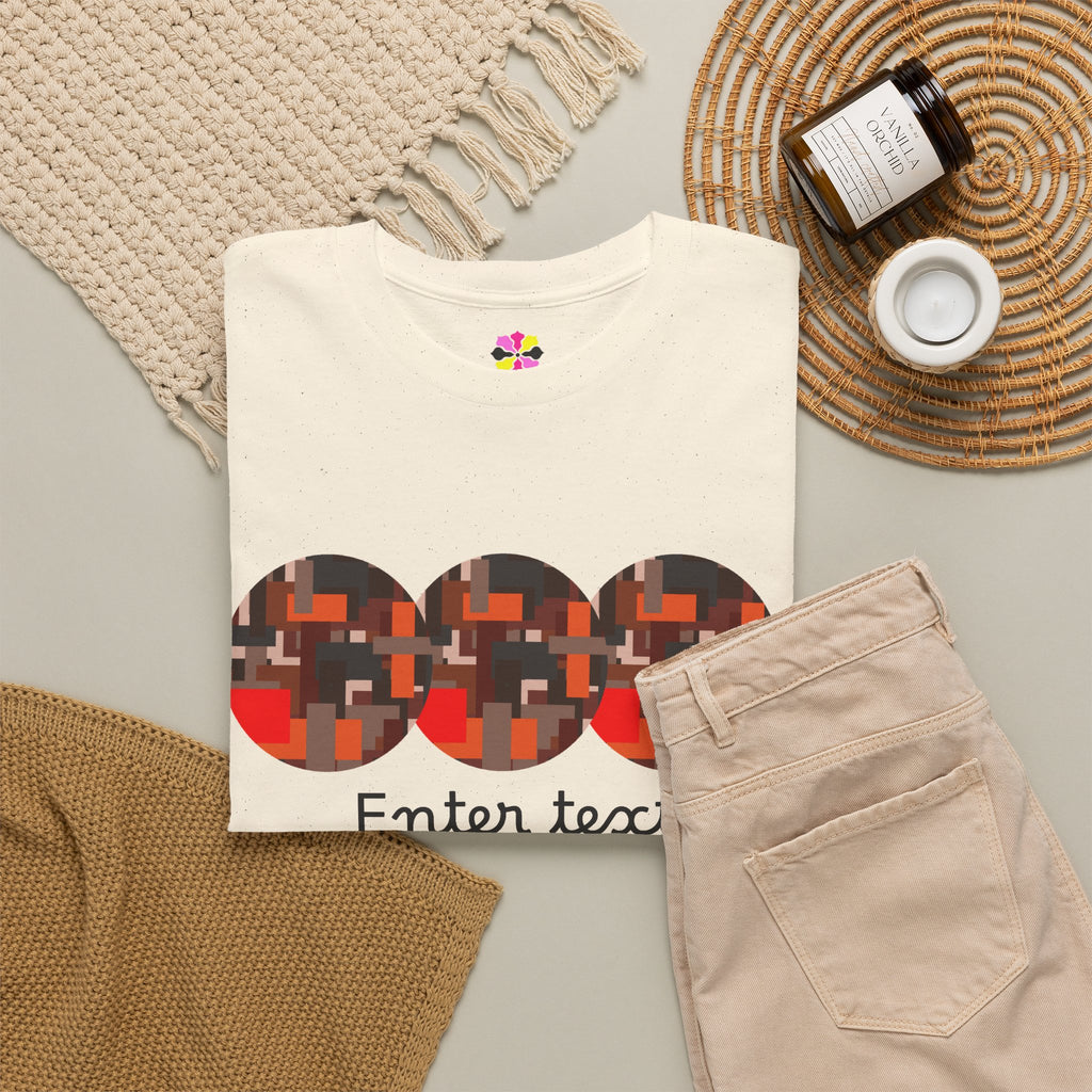 Circle Story — Geometric Graphic T-Shirt