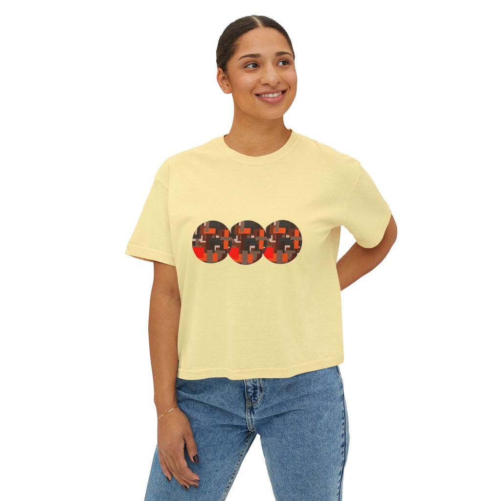 Circle Story — Women's Boxy T-Shirt