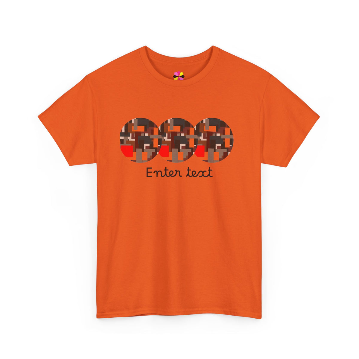 Circle Story — Geometric Graphic T-Shirt
