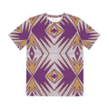 Geometric Purple Aztec All-Over Print Tee