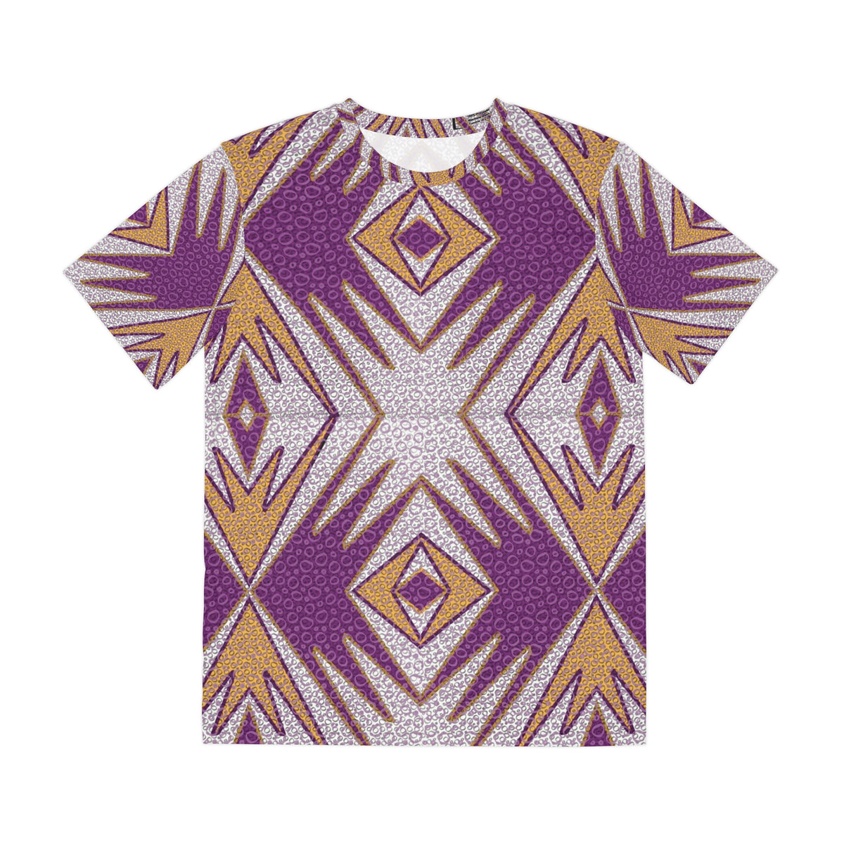 Geometric Purple Aztec All-Over Print Tee