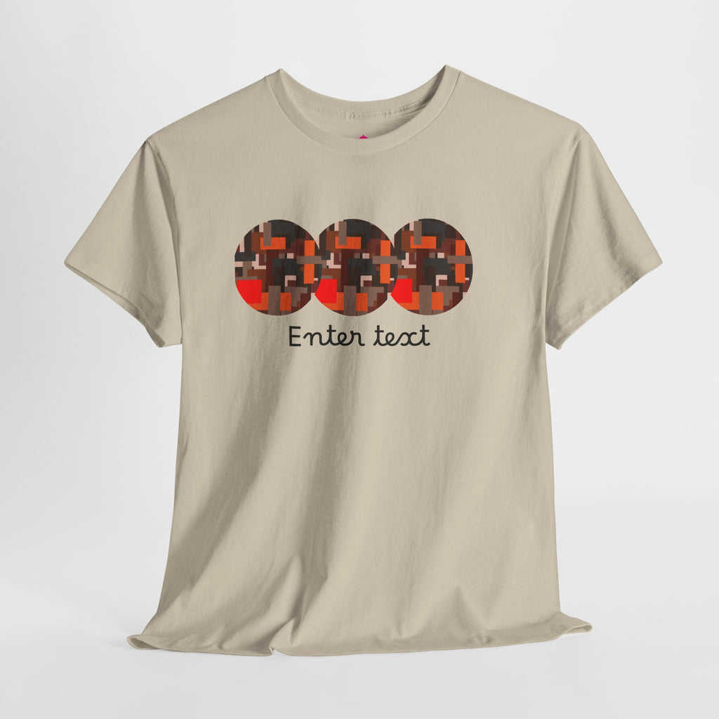 Circle Story — Geometric Graphic T-Shirt