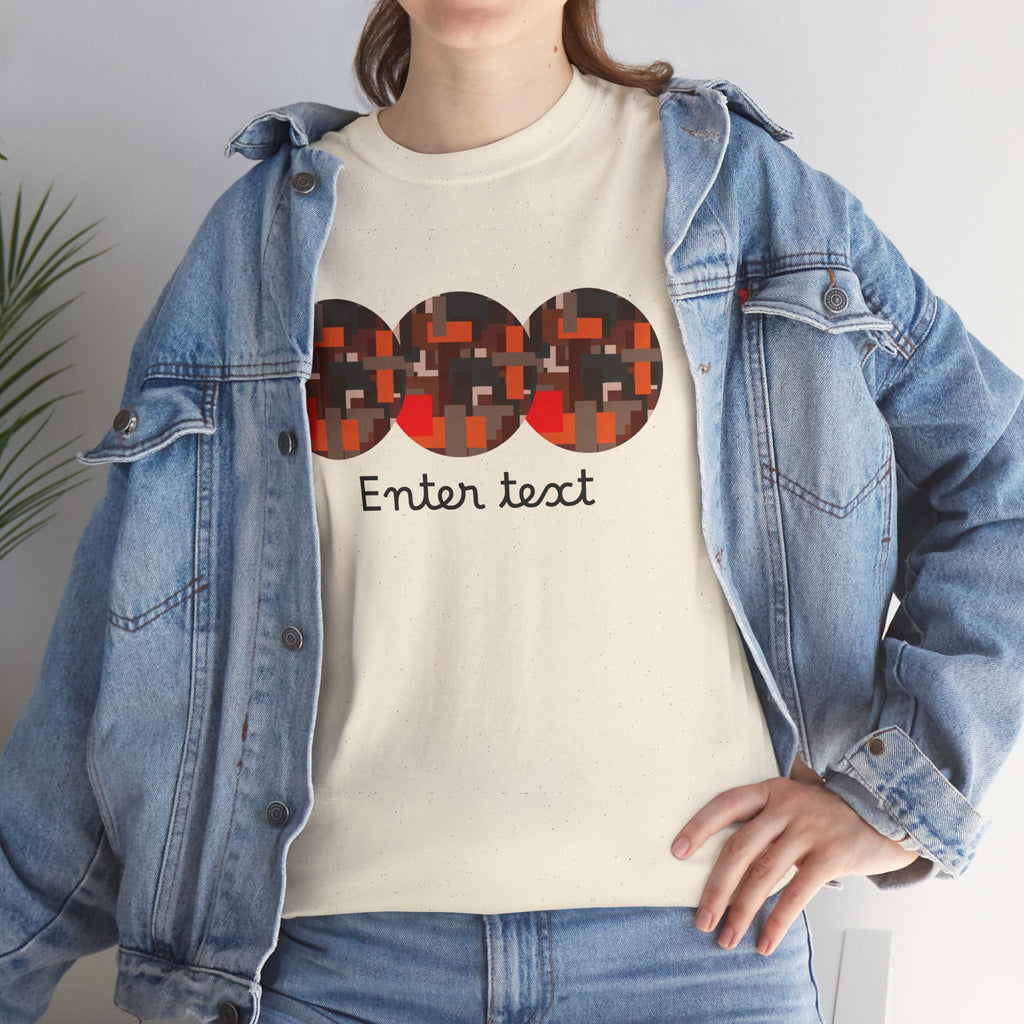 Circle Story — Geometric Graphic T-Shirt