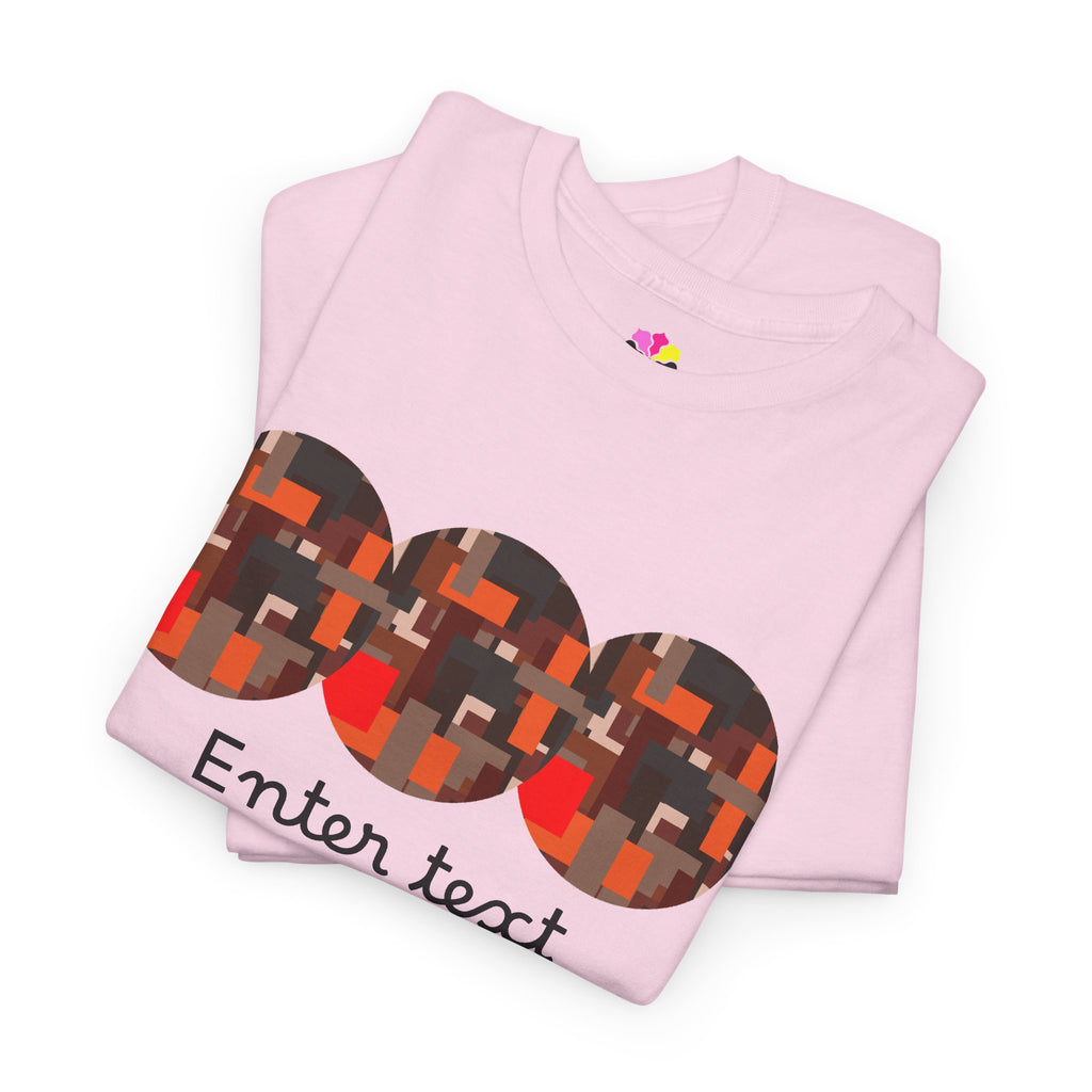 Circle Story — Geometric Graphic T-Shirt