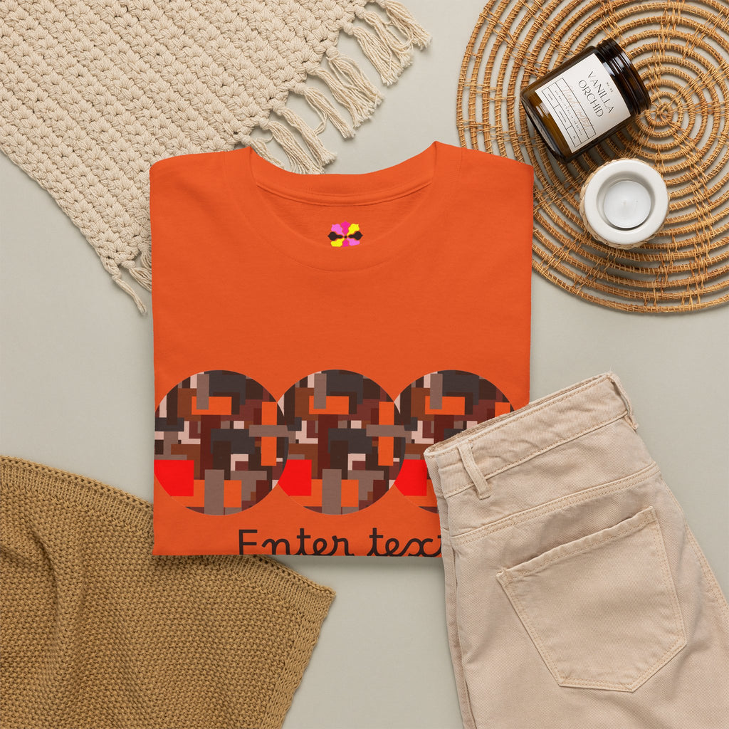 Circle Story — Geometric Graphic T-Shirt