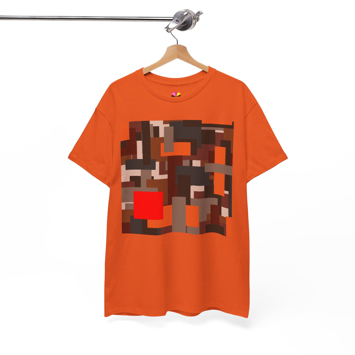 Scarlet Structure — Unisex Heavy Cotton T-Shirt