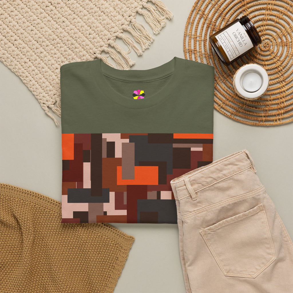 Scarlet Structure — Unisex Heavy Cotton T-Shirt