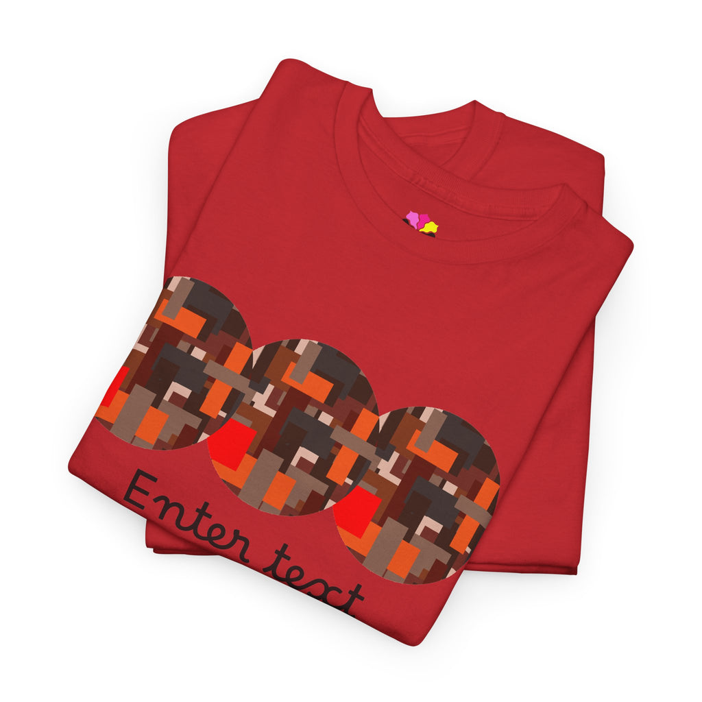 Circle Story — Geometric Graphic T-Shirt