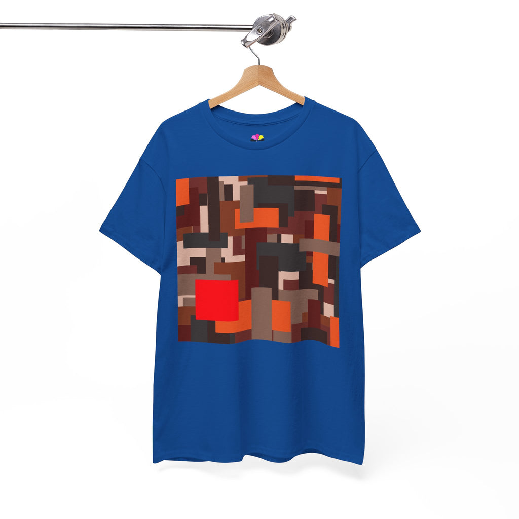 Scarlet Structure — Unisex Heavy Cotton T-Shirt